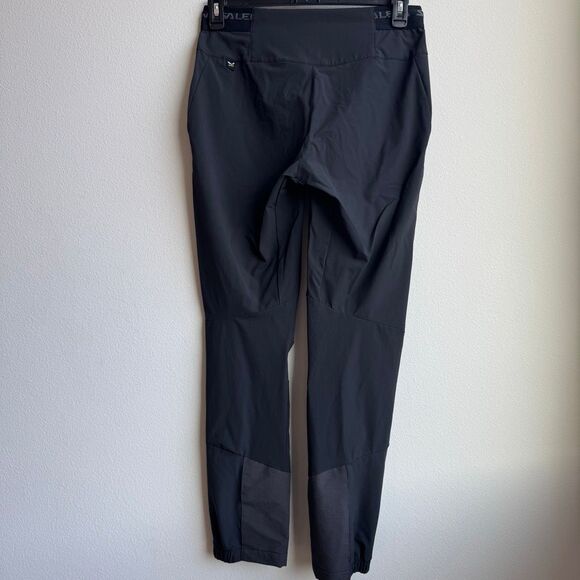 Salewa Pants Men's Black Grey US M Durastretch Slim Fit Straight Leg Performance - Picture 3 of 6